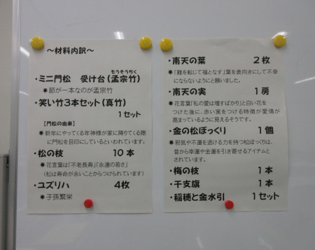 【画像】門松の由来や材料の意味を調べました。